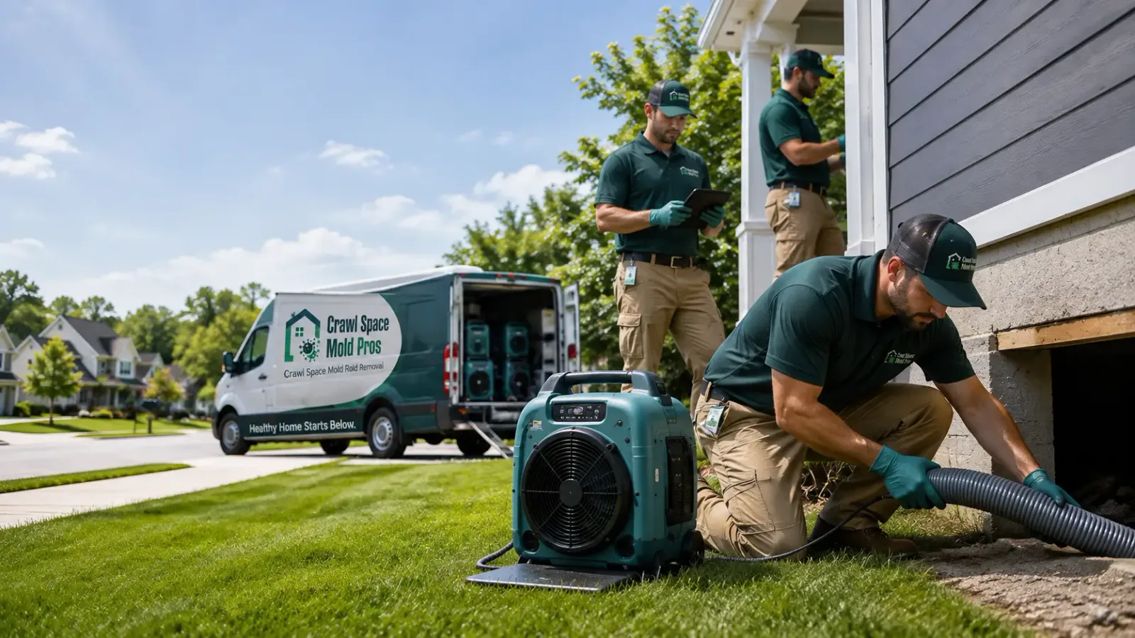Crawl Space Mold Removal in Saint Clair, MN